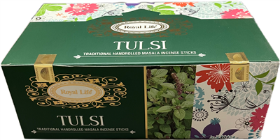 Royal Life Masala Incense Sticks - Tulsi