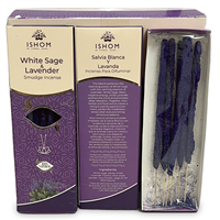 ISHOM | Mini Smudge Incense Stick | White Sage & Lavender