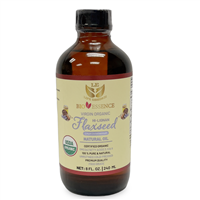 LE - Virgin Organic,  FLAXSEED Oil (Hi-Lignan),  8 fl oz.