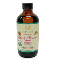 LE - Virgin Organic,  SWEET ALMOND Oil,  8 fl oz.