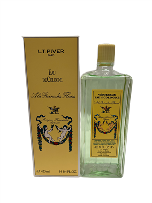 LT Piver - A La Reine des Fleurs, 432 ml, Eau de Cologne, LARGE