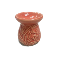 Ceramic Tea Light Oil Burner - Roses - Random Color