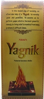 NIKHIL'S YAGNIK INCENSE - 15 STICKS (12/BOX)