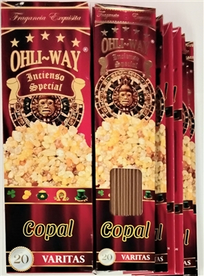 Copal - Ohli~Way Incienso Special (12 flat hangable packets)
