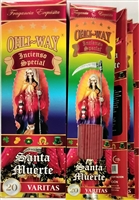 Santa Muerte - Ohli~Way Incienso Special (12 flat hangable packets)