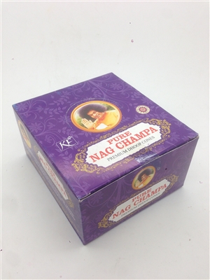 Pure Nag Champa Cone Premium Dhoop Cones (12/box)