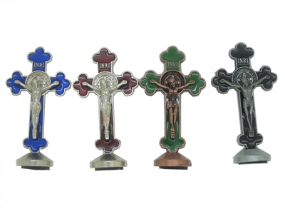 Saint Benedict Jesus INRI Cross (Small)