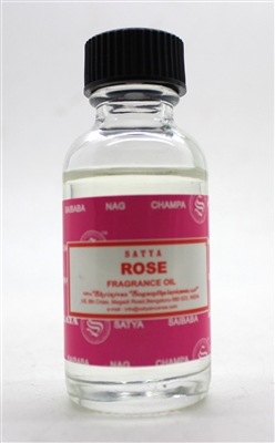 Satya Fragrance Oils - Rose - 30 mL Bottle (BNG) - Single