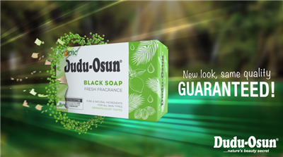 Dudu Osun Black Soap by Tropical Naturals, Imported directly from Nigeria