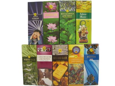 Sree Vani Incense Sticks BOX OF 6 Hexa PACK [SELECT FROM 116 SCENTS]