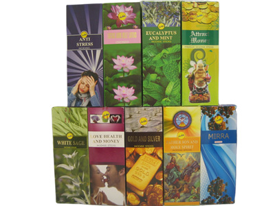 Sree Vani Incense Sticks BOX OF 6 Hexa PACK [SELECT FROM 116 SCENTS]