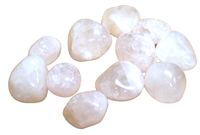 Tumbled White Quartz Stones - 1 Pound