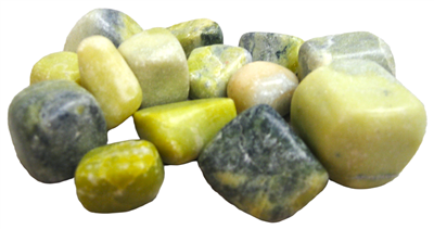 Tumbled Serpentine Stones - 1 Pound