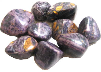 Tumbled Charoite Stones - 1 Pound