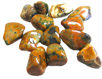 Tumbled Rhyolite Stones - 1 Pound