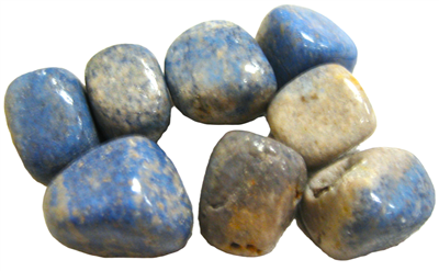 Tumbled Dumortierite  Stones - 1 Pound