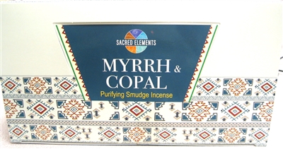 Sacred Elements Incense Sticks - Myrrh & Copal