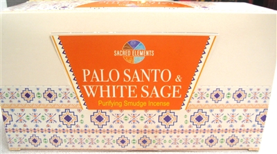 Sacred Elements Incense Sticks - Palo Santo & White Sage