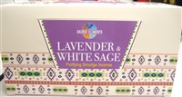 Sacred Elements Incense Sticks -  White Sage & Lavender