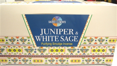 Sacred Elements Incense Sticks - Juniper & White Sage