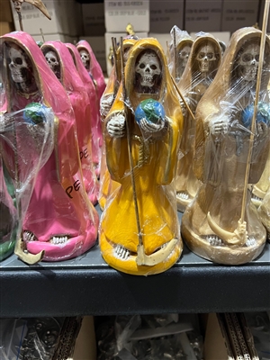 Santa Muerte Figurine (Small) - Select Color