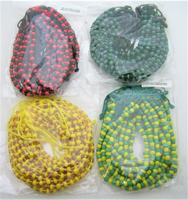 Santeria Bead Bracelet Adjustable String, Venezuela, DOZEN pack