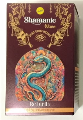 Rebirth Neroli Fragrance - Sree Vani Shamanic Wave 6" Thick Malasa Incense