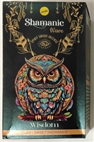 Wisdom Clary Sage Fragrance - Sree Vani Shamanic Wave 6" Thick Malasa Incense