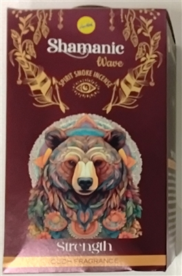 Strength Oudh Fragrance - Sree Vani Shamanic Wave 6" Thick Malasa Incense