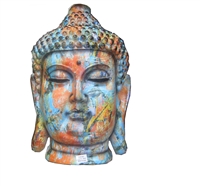 Multi-Color Buddha Head Model - TM443 (LARGE)