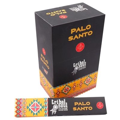 Tribal Soul - PALO SANTO - Incense Smudge Sticks (Box of 12 Packs)
