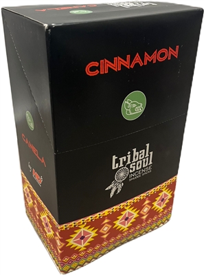 Tribal Soul - CINNAMON - Incense Smudge Sticks (Box of 12 Packs)