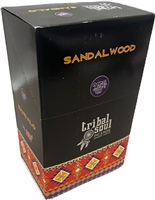 Tribal Soul - SANDALWOOD - Incense Smudge Sticks (Box of 12 Packs)