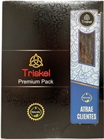 Triskel Naturally Line - Atrae Clientes - (Box of 12 packs of 9 sticks)