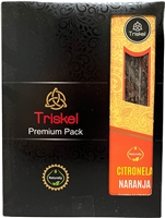 Triskel Naturally Line - Citronela Naranja - (Box of 12 packs of 9 sticks)