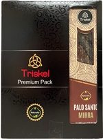 Triskel Naturally Line - Palo Santo Mirra - (Box of 12 packs of 9 sticks)