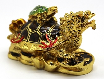 Old Dragon Turtle Feng Shui Trinket Box