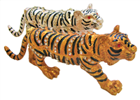 Tiger - Bejeweled Trinket Box - Select an Option