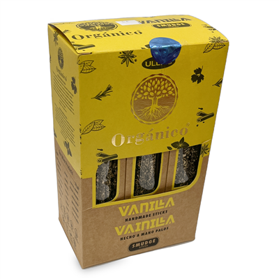 ORGANICO Incense Smudge Stick - Vanilla