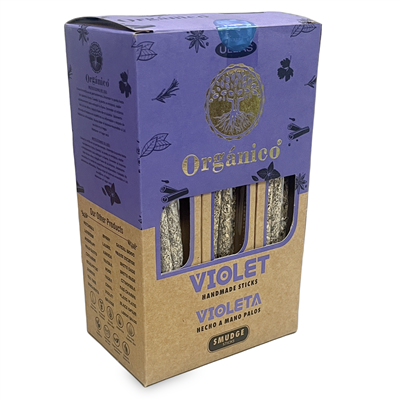 ORGANICO Incense Smudge Stick - Violet
