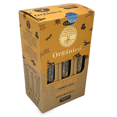 ORGANICO Incense Smudge Stick - Orange (Naranja)