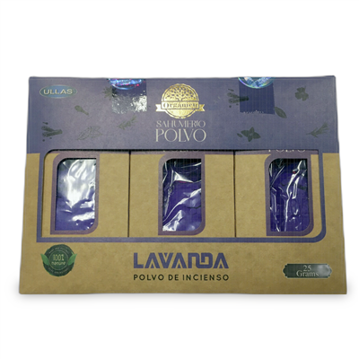 Organico Sahumerio Polvo/Powder - Lavender