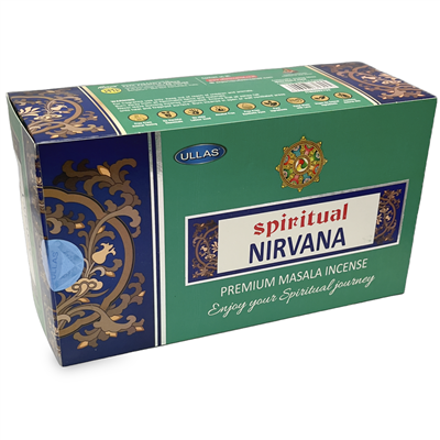 ULLAS, Spiritual Nirvana, Incense Sticks (15 gm x 12)
