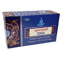 ULLAS, Spiritual Yoga, Incense Sticks (15 gm x 12)