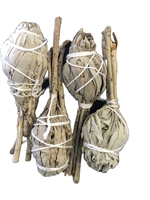 White Sage Smudge Sticks - Bulb style