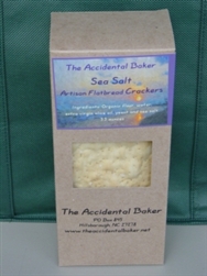 Accidental Baker Crackers, Sea Salt ~ 5.5 oz