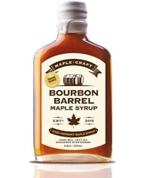 Bourbon Barrel Aged Maple Syrup ~ 8 oz