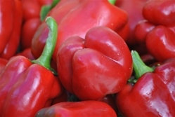 Bell Peppers, Red (2/order)