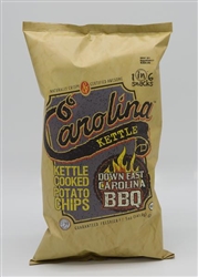 Carolina Kettle Potato Chips, Down East BBQ ~ 5 oz