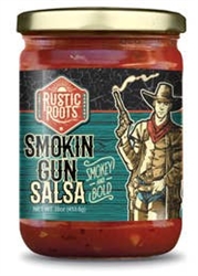 Rustic Roots Smokin Gun Style Salsa ~ 16 oz